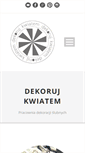 Mobile Screenshot of dekorujkwiatem.pl
